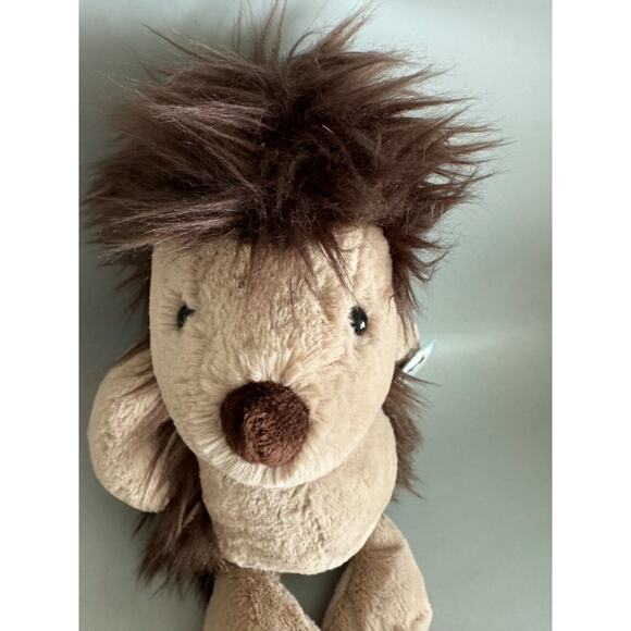 Jellycat 12” Woodland Babe Hedgehog Plush Toy Stuffed Animal New NWT - Picture 2 of 5
